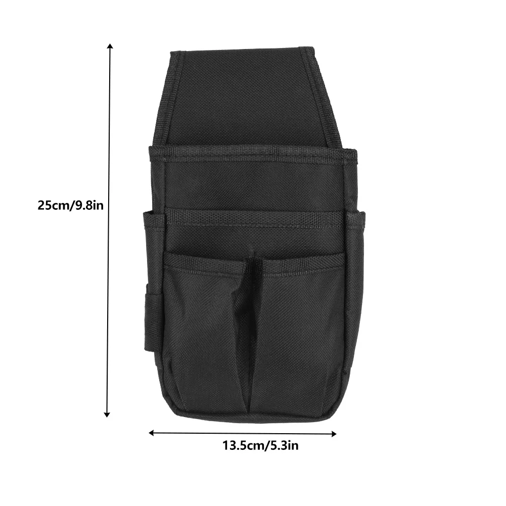 Portable Electrician Tool Waist Bag with Multiple Pockets Hardware Tools Pouch Bag Made Of 600D Polyester
