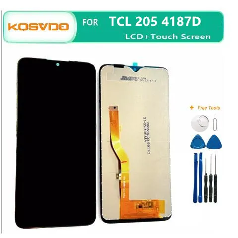 

Original New M&Sen For TCL 205 4187D LCD Screen Display Frame Touch Panel Digitizer For TCL 205 LCD 4187M LCD Display Assembly