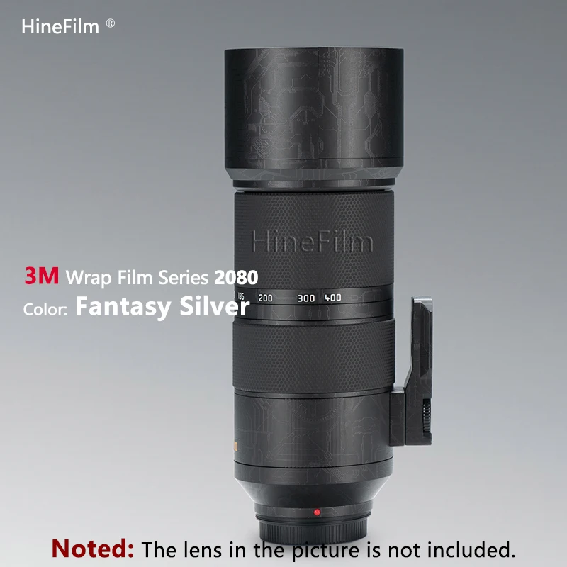Hinefilm Skin for Leica SL 100-400 Lens Sticker 100400 Lens Skin Protector for Leica SL100-400 F5-6.3 Wrap Cover Skin