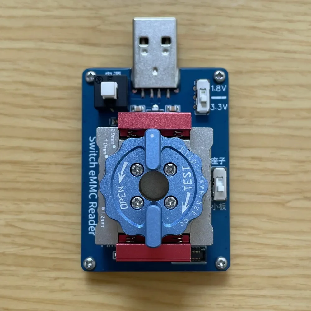 Switch EMMC programador queimador OLED lite módulo EMMC ler e escrever