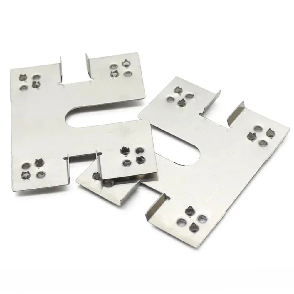 50/100pcs Solar Panel Grounding Clip Washer Spacer PV Solar Panel Grounding Washer Solar Panel Mounting Bracket Accessories ﻿ view 4