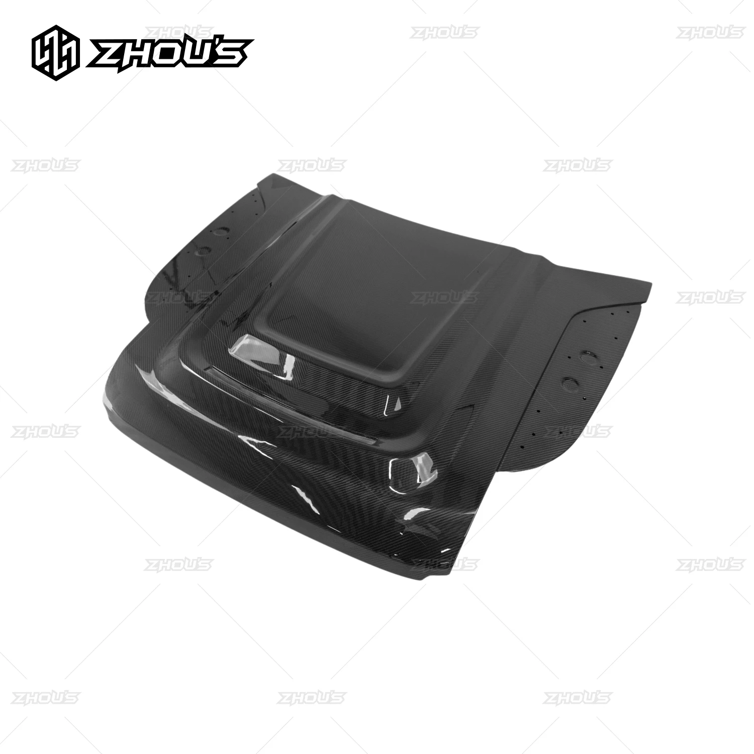Zhous Design New Auto Parts Car Exterior Accessories Carbon Fiber Engine Hood Bonnet for New  Defender L663 90 110 Parts