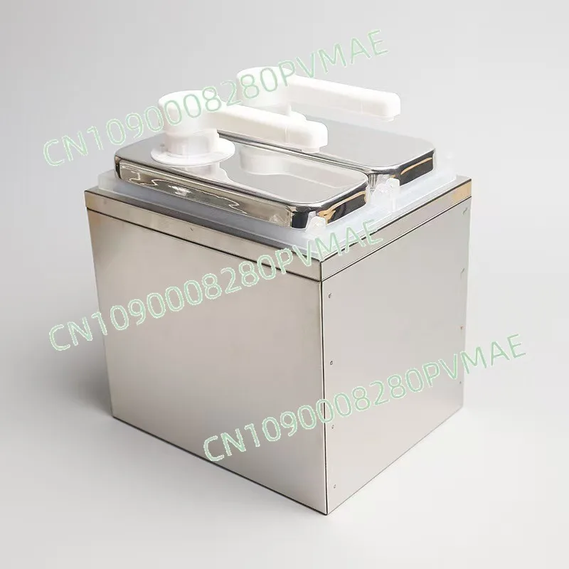 Stainless Steel Quantitative Hand Press Pump Sauce/Jam/Fructose Syrup Dispenser for Milk Tea Shop