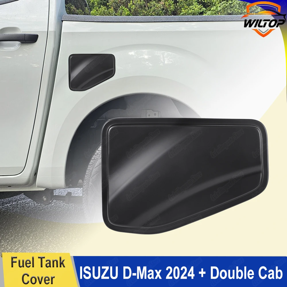 

Fuel Tank Cover for ISUZU D-MAX V-Cross DL40 AT33/35 2024 2025 Gas Cap Protector Cover ABS Matte Black Car Exterior Accessories