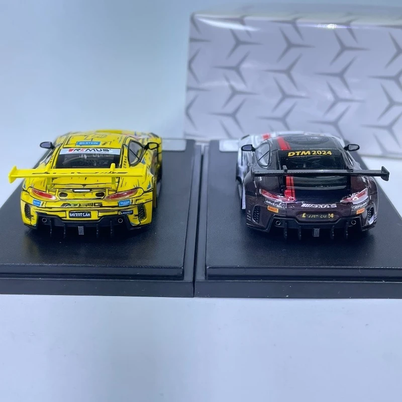 for RM Rhino Mercedes-Benz AMG GT S Modified 1:64 Alloy Car Model Ornament Simulation Limited Collection