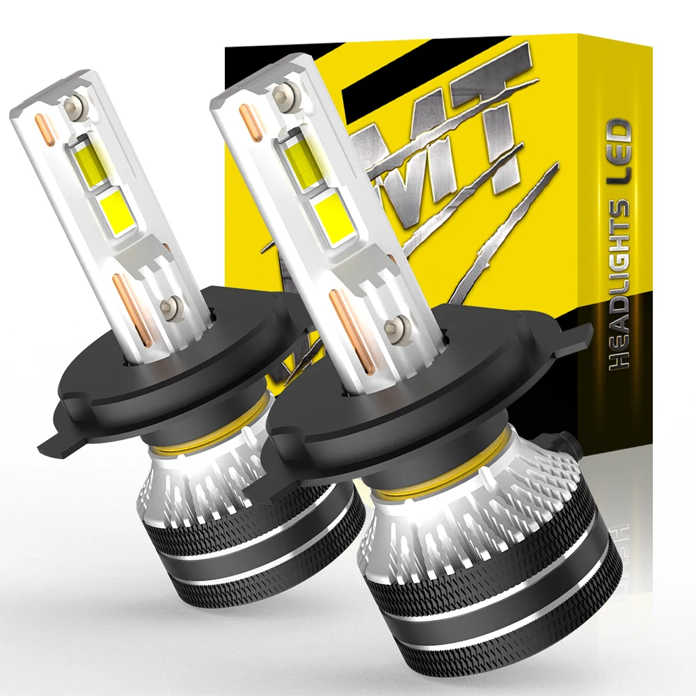 

BMTxms 2Pcs 140W H7 H4 H11 LED Headlight H1 H8 9005 HB3 9006 HB4 9012 9004 9007 9008 H13 6000K White CSP Canbus Car Head Lights