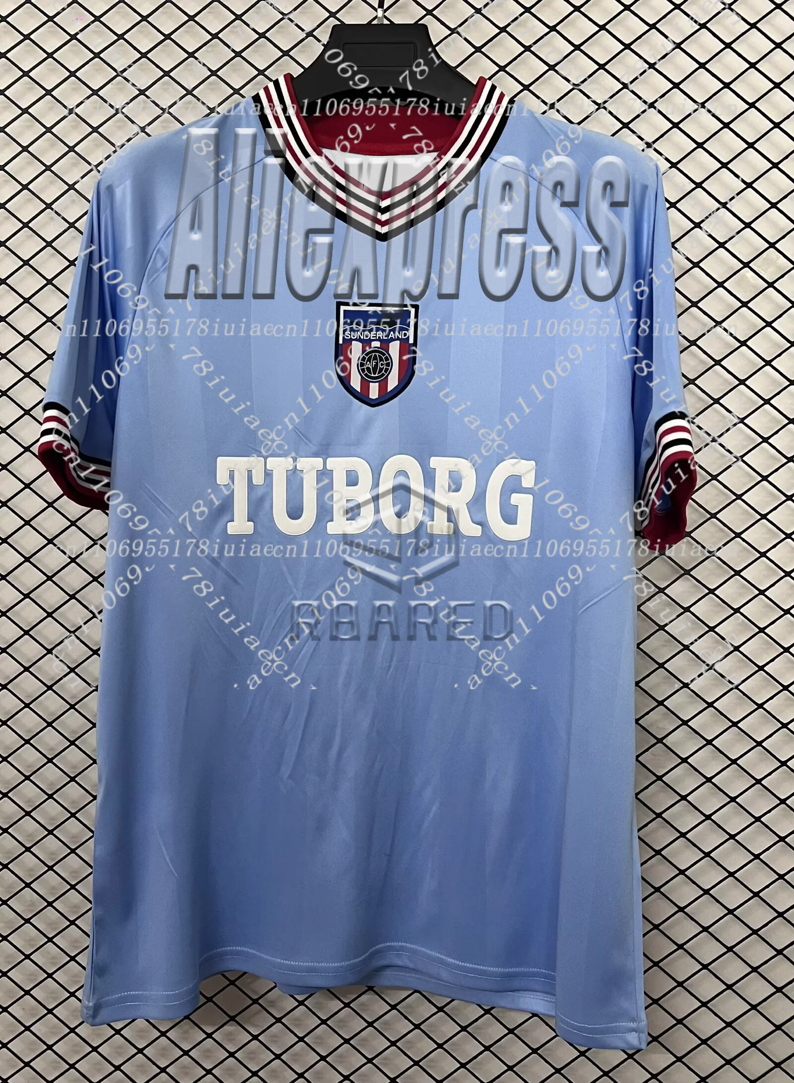 

1987 Sunderland Patrick Retro Quick-Dry Tee - Breathable Vintage Football Training Shirt