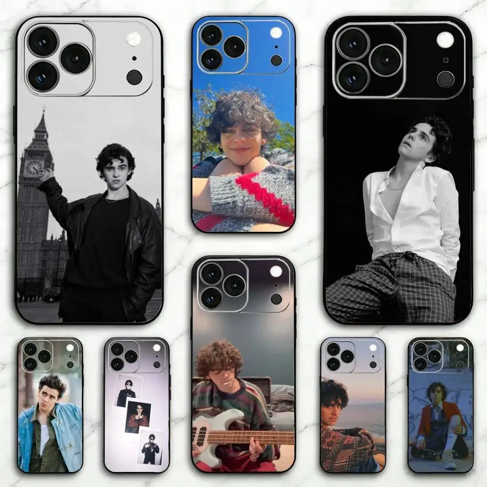J-Jack dylan G-grazer Phone Case For iPhone 17,16,15,14,13,12,11 Plus,Pro Max,XS,Soft Silicone Black Cover