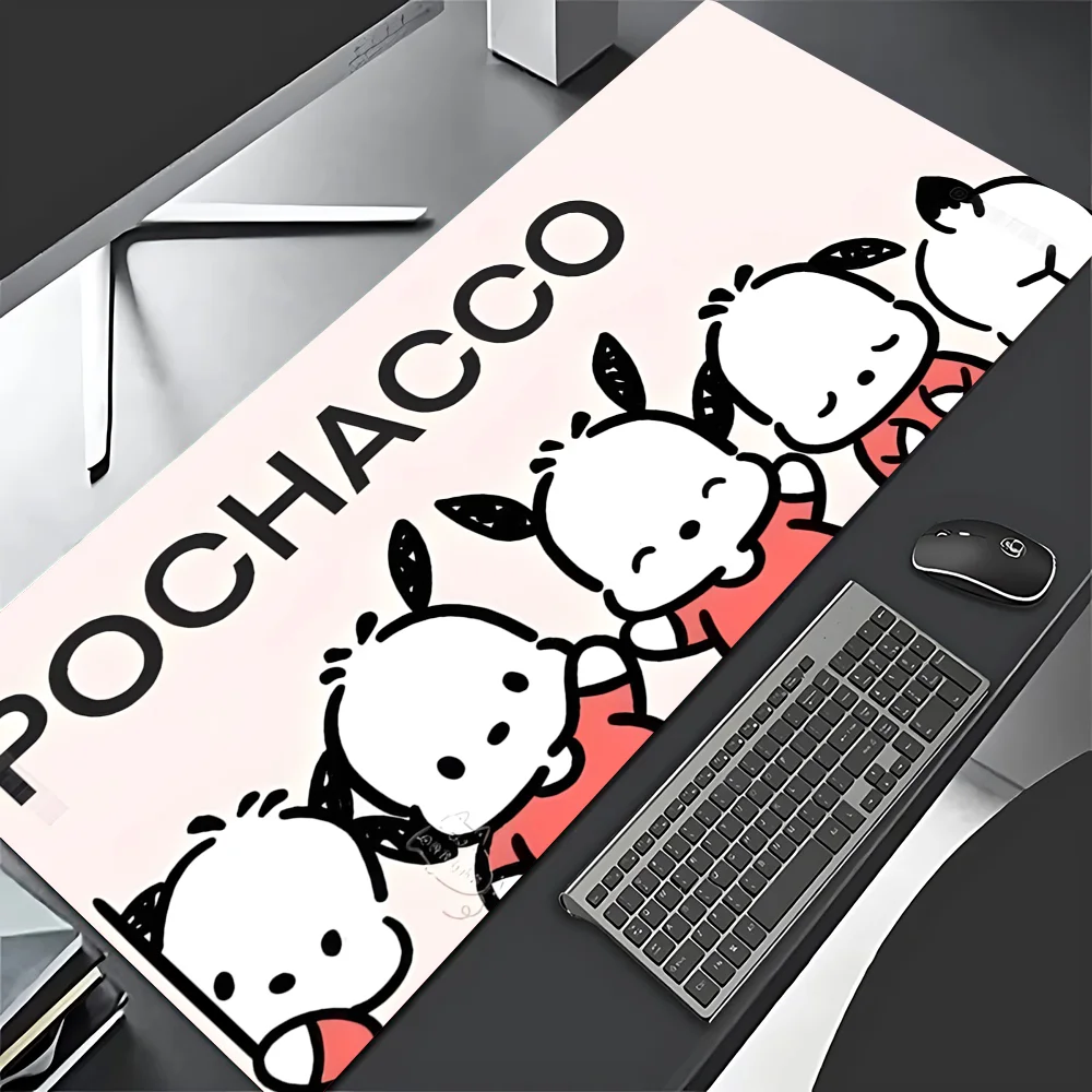 P-Pochacco Mousepad Mouse Pad Laptop Gaming Accessories Mousepad Large Desk Mat Computer Gamer Keyboard Rug Carpet