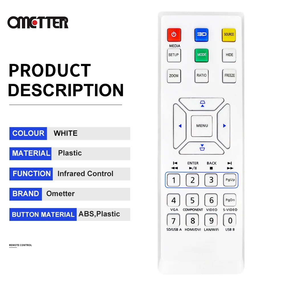 New For ACER Projector Remote control E-26091 E-26171 RC-JSE28-190 H7532BD E152D HE-812 H6510BD PE-X23 P1273 P1341W H5360BD