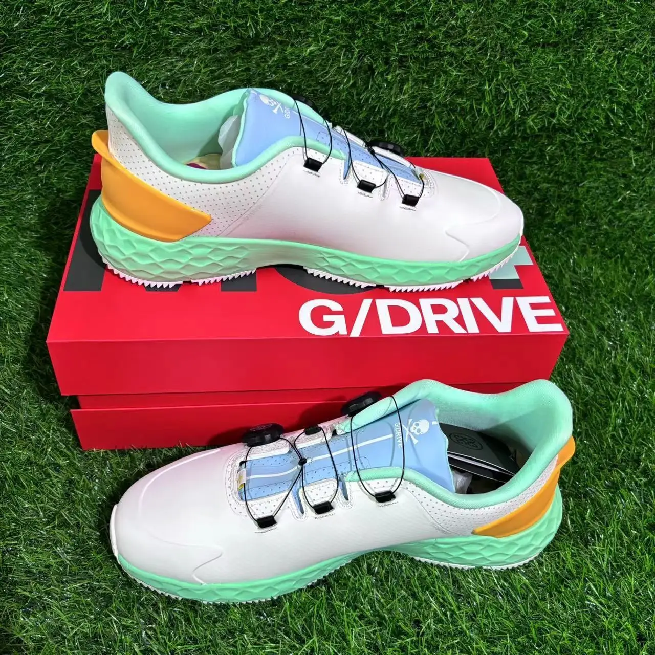 

Обувь для гольфа Мужская тренировочная обувь с вращающейся пряжкой Легкая водонепроницаемая удобная