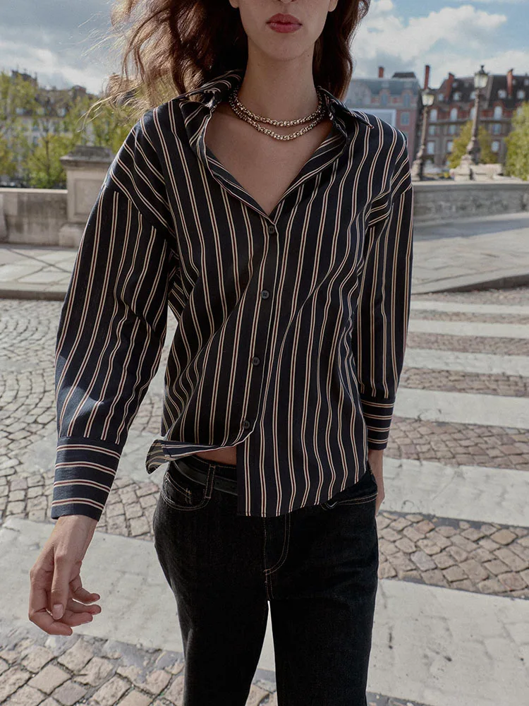 وصل حديثًا لشتاء 2025 ملابس نسائية مريحة مخططة غير رسمية irt Faionable حلوة شخصية تناسب جميع ملابس الترفيه