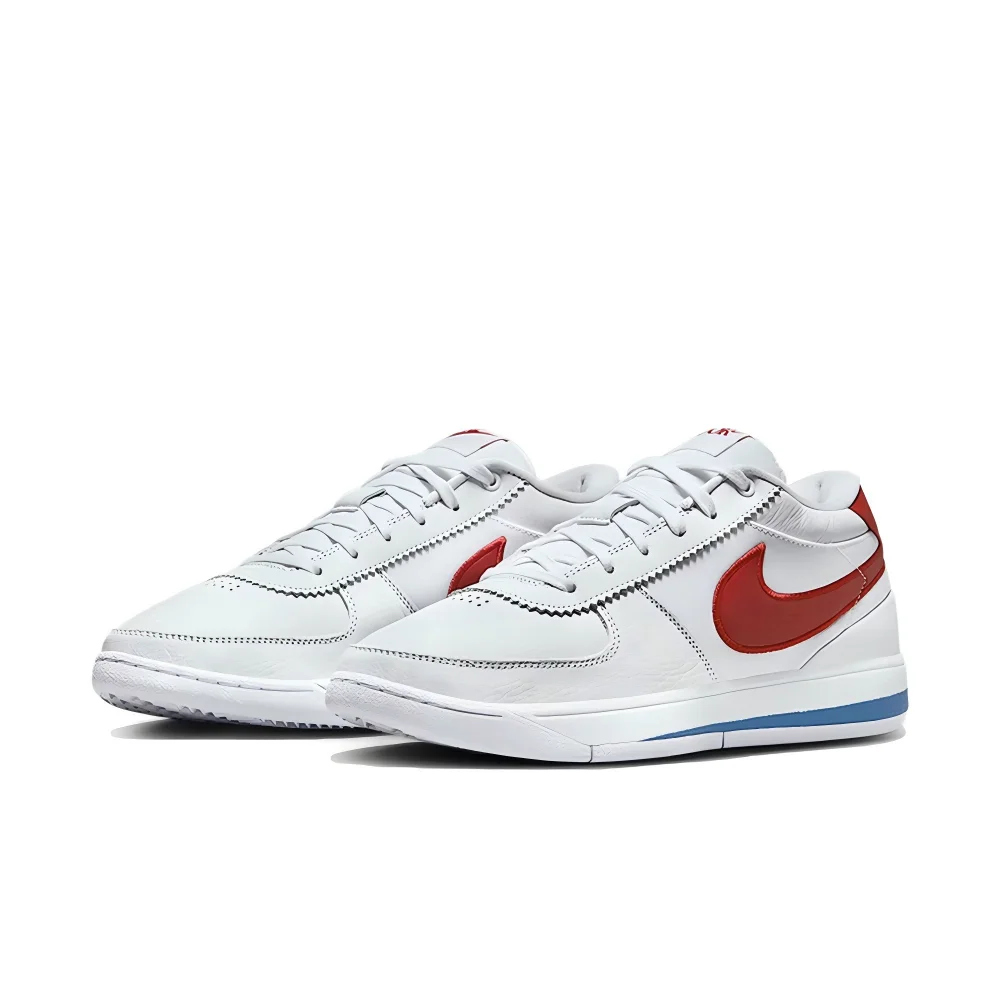 

Nike Book 1 EP Booker I White/Red Non-Slip, Durable Men's Low-Top Performance Cushioned Basketball Shoes FJ4250-105
