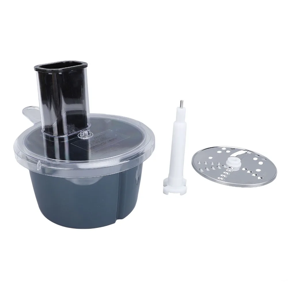 Stainless Steel ABS Food Processor Attachment Navy Blue Black Easily Installable Food Chopper Accessory Multifunctional
