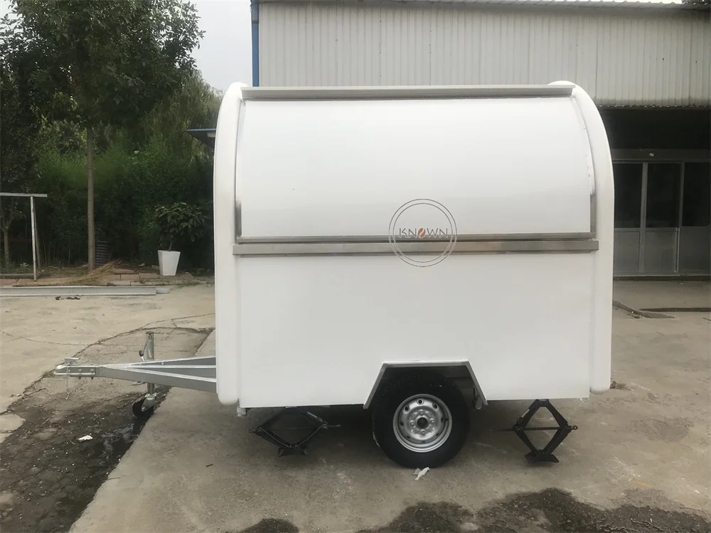 Diskon peralatan dapur kustom Trailer dokumen makanan ringan Stan kopi makanan anjing panas Trailer Truk Makanan Cepat Saji