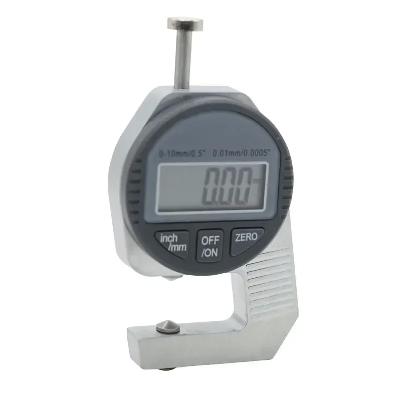 Shahe Portable Mini Precise Digital Thickness Gauge Meter Tester Micrometer Thickness Pointed Head 0 - 12.7 mm