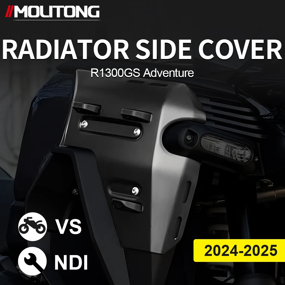 

Motorcycle Radiator Side Cover Panel Frame Guard Fairing Protector For BMW GS1300 R 1300 GS Adventure R1300GS ADV 2024 2025