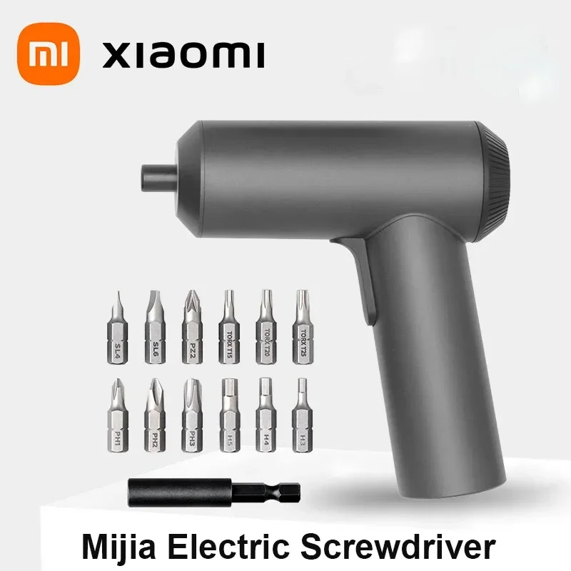

Электрическая отвертка Xiaomi Mijia 3,6 В 2000 мАч 5 Нм, электрическая отвертка с крутящим моментом, 12 шт., набор электрических отверток, домашние инструменты