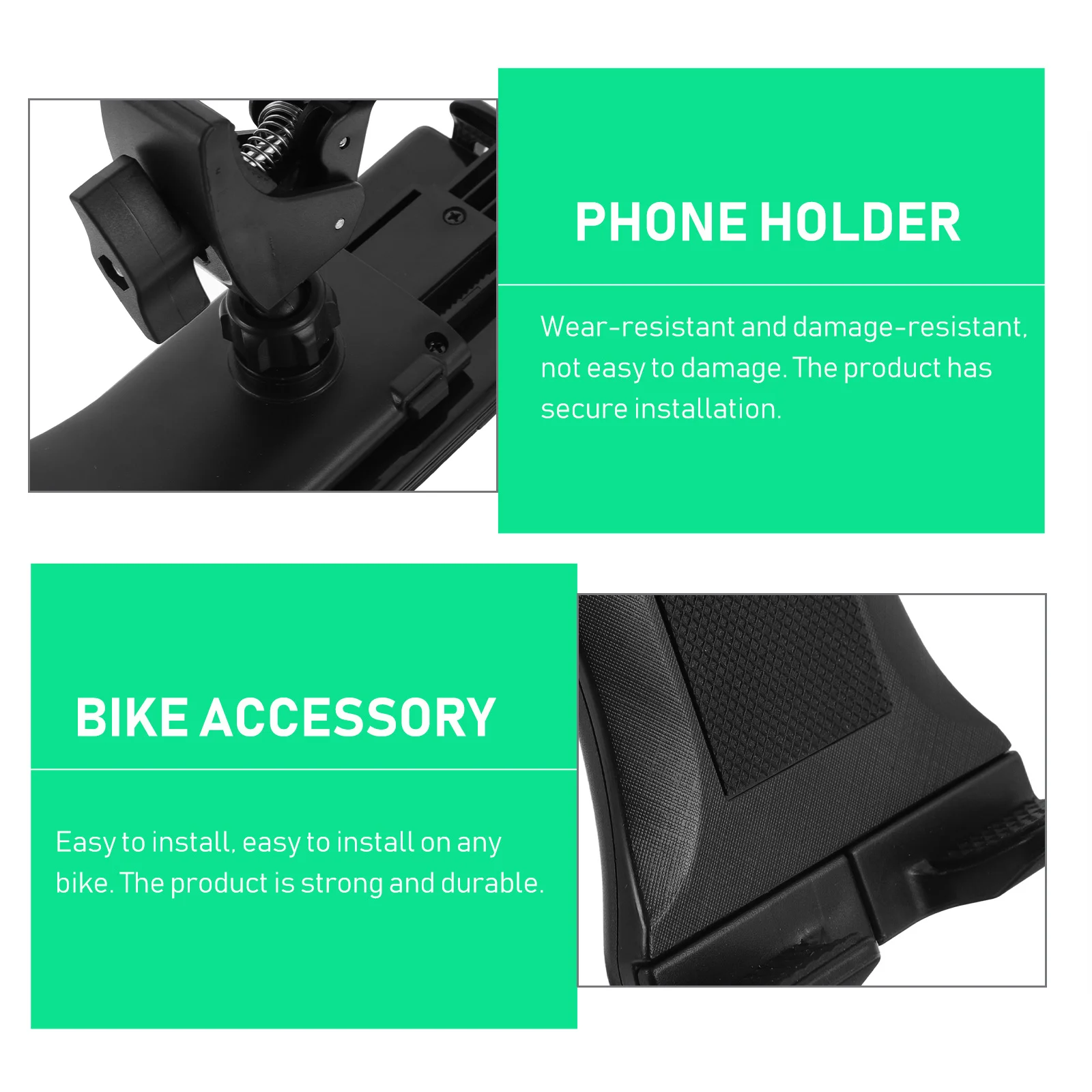 

Bicycle Phone Holder Treadmill Stand Practical Durable Mount for Phones Tablets on Fitness Bicycle Phone Holder