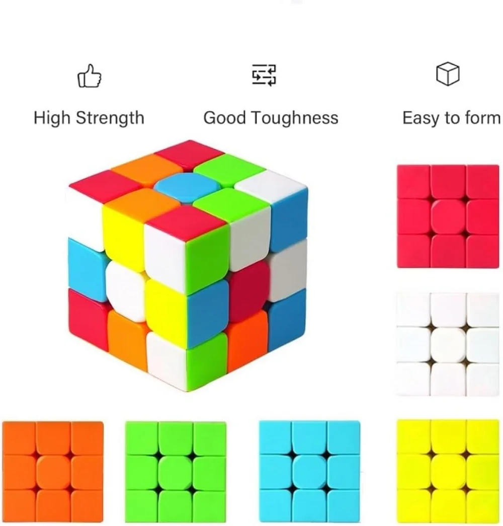 ShengShou-Three Layer Magic Cube para crianças, Chuanqi S 3x3, Speed Cube, Professional Puzzle Toys, Kids Gift