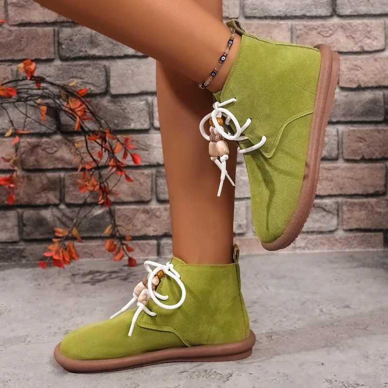 أحذية نسائية جديدة للخريف ذات قاع مسطح عالية الجودة غير متعبة، أحذية نسائية غير رسمية تتميز بشخصية