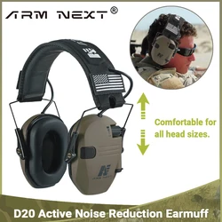 ARM NEXT Tactical anti-noise Headset for Hunting shooting Earmuffs Noise reduction Electronic Hearing Protector for Gun Range