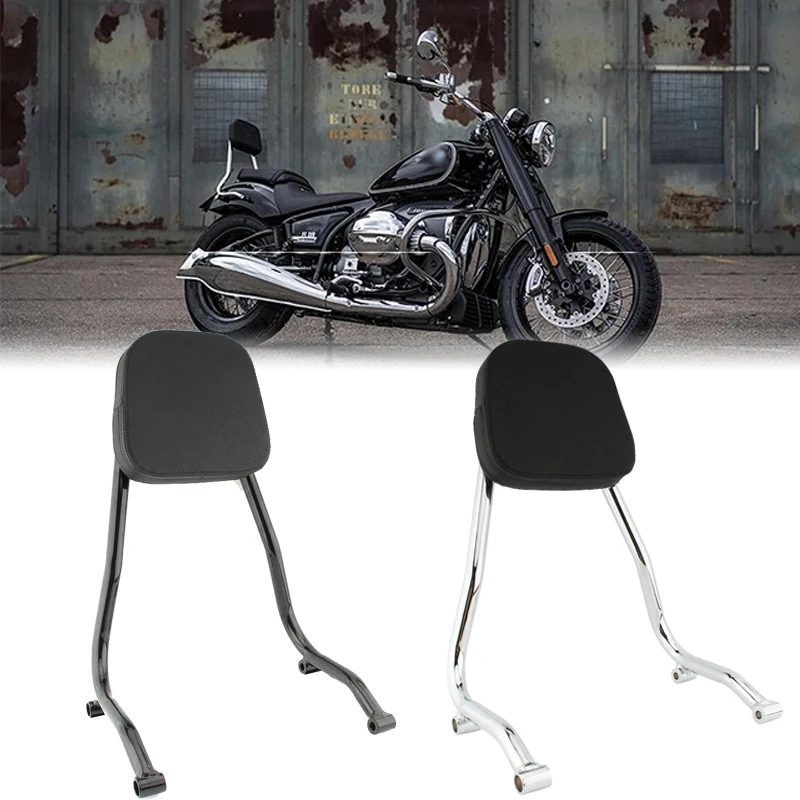 

For BMW R18 2020 2021 2022 Backrest Passenger Sissy Bar Cushion Pad Grab Handle Motorcycle Cruiser Bike