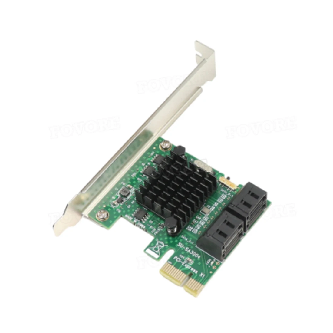 Efficient PCIE To SATA Expansion Card PCI Express X1 To 4 Ports SATA 3 3.0 III 6Gbps SSD Controller PCI-E SATA3 Adapter Board