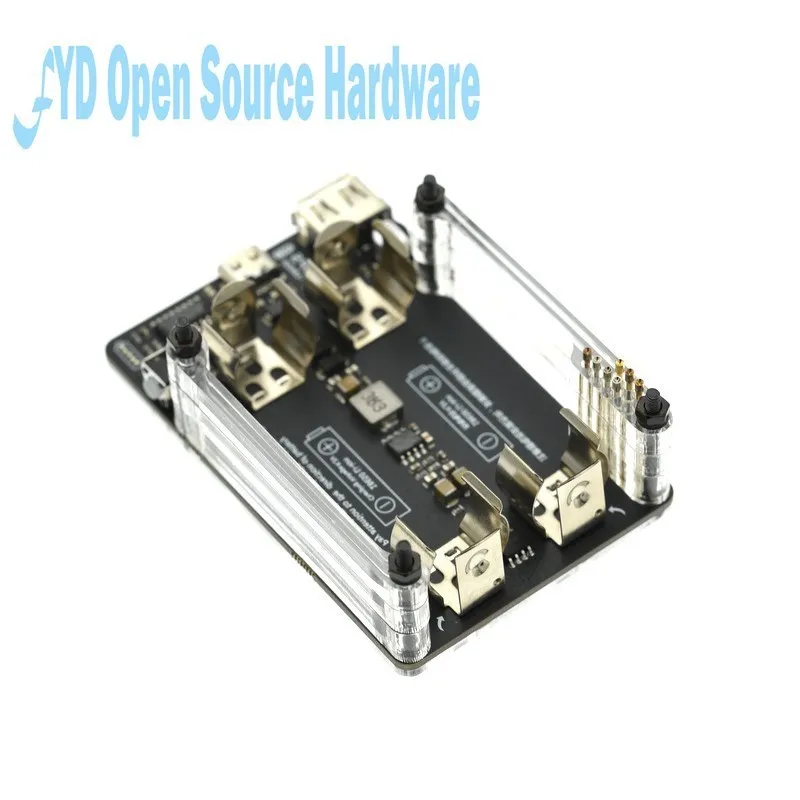 1PCS UPS Battery Power Expansion Board With Battery Power Metering 5V Output For Raspberry Pie Raspberry Pi 2 3 B +