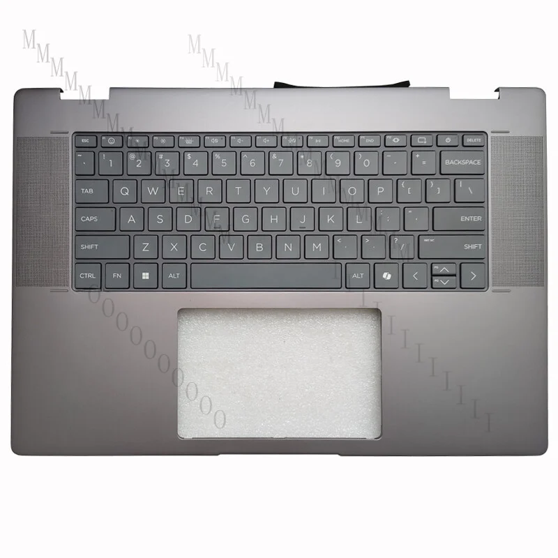 G... NEW FOR HP Envy X360 16-AD 16-AC 2-in-1 TPN-C174 US Keyboard Palmrest Cover