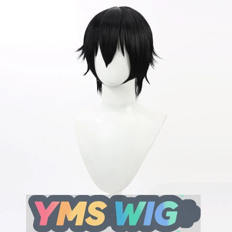 [YMS WIG] Rebellious Lucius Cos Peluca Negra Código diario Geass Rebellious Le Rouche