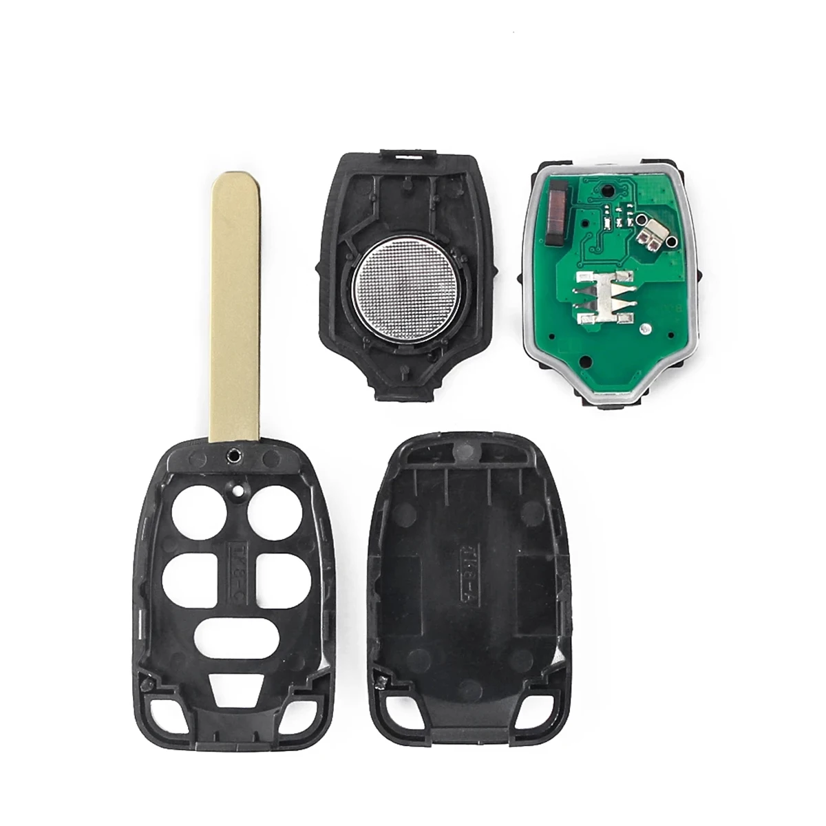 Okey Remote Car Key ID46 PCF7961 Chip For Honda Odyssey 2011 2012 2013 2014 N5F-A04TAA 313.8Mhz 5/6 Buttons