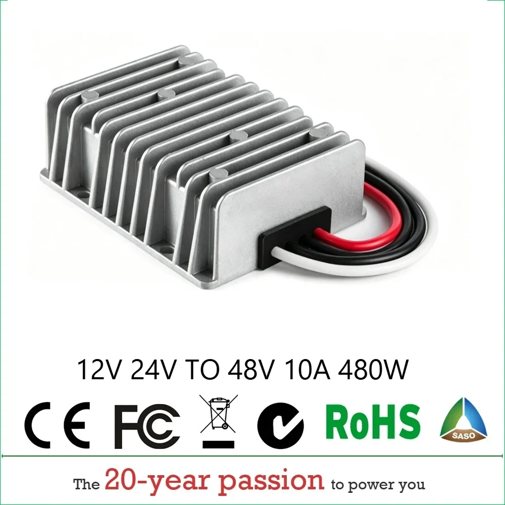 Step Up 12V TO 48V/56V/36V 3A 5A 10A 15A Boost Converter Voltage Regulators for Automotives or Auxiliary 56V 5A Battery Charger
