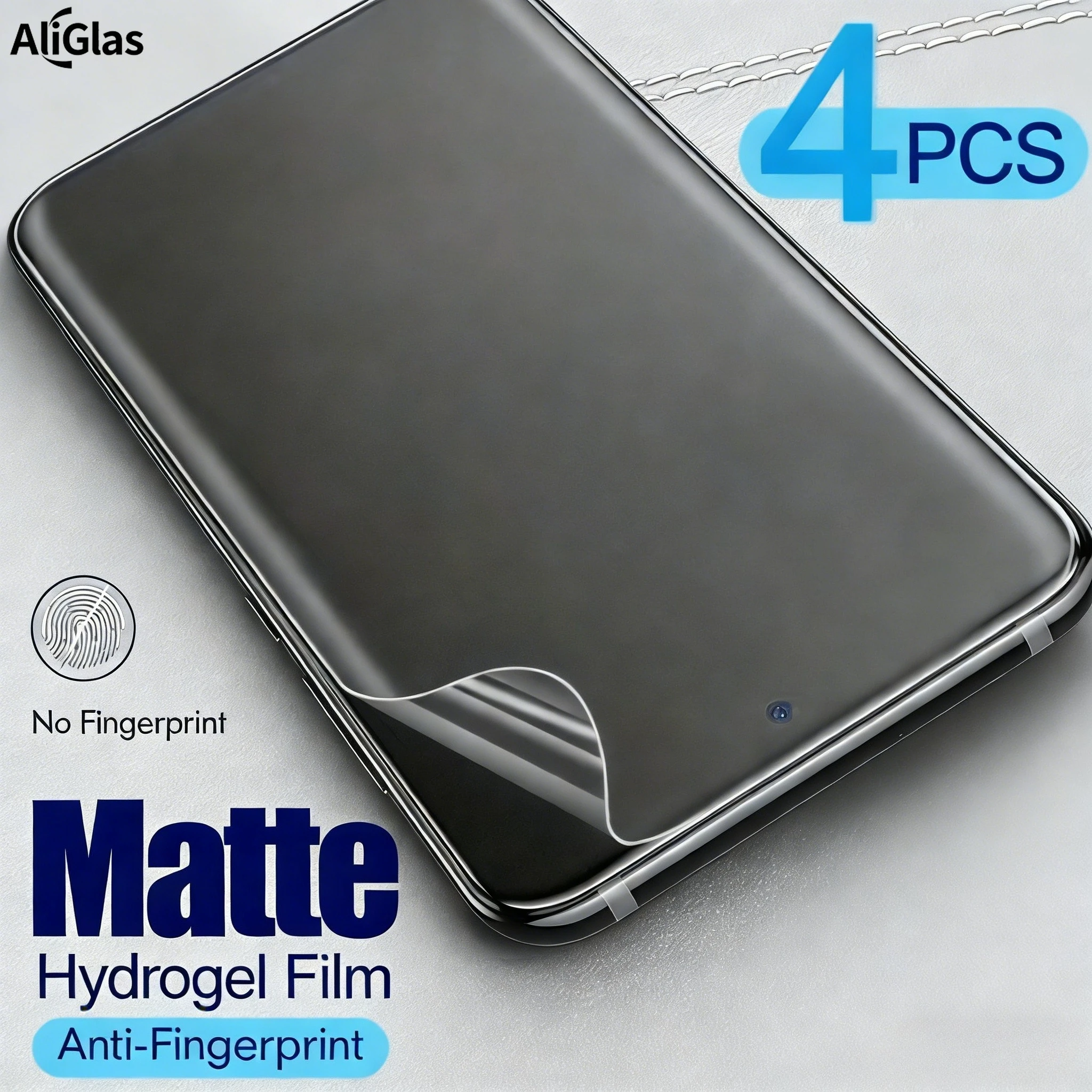 4Pcs Matte Hydrogel Film for Samsung Galaxy S26 Ultra S26 Plus Anti-Fingerprint Screen Protector for Samsung S25 Plus S25 Ultra