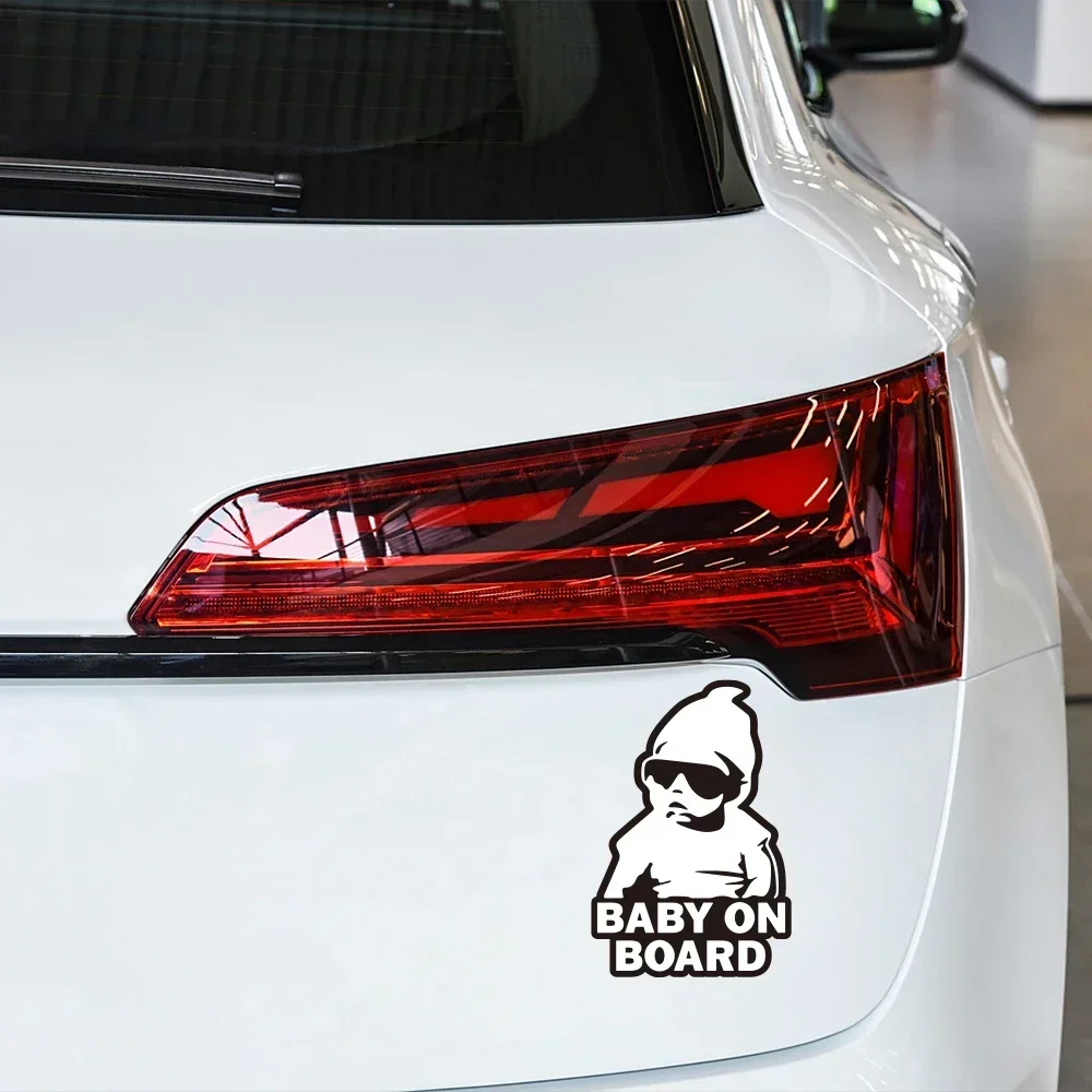 Warning Car Sticker Baby on Board Stickers Color Vinyl Film PVC Decal Creative Stickers Vehicles Motorcycle Exterior Accessories view 4