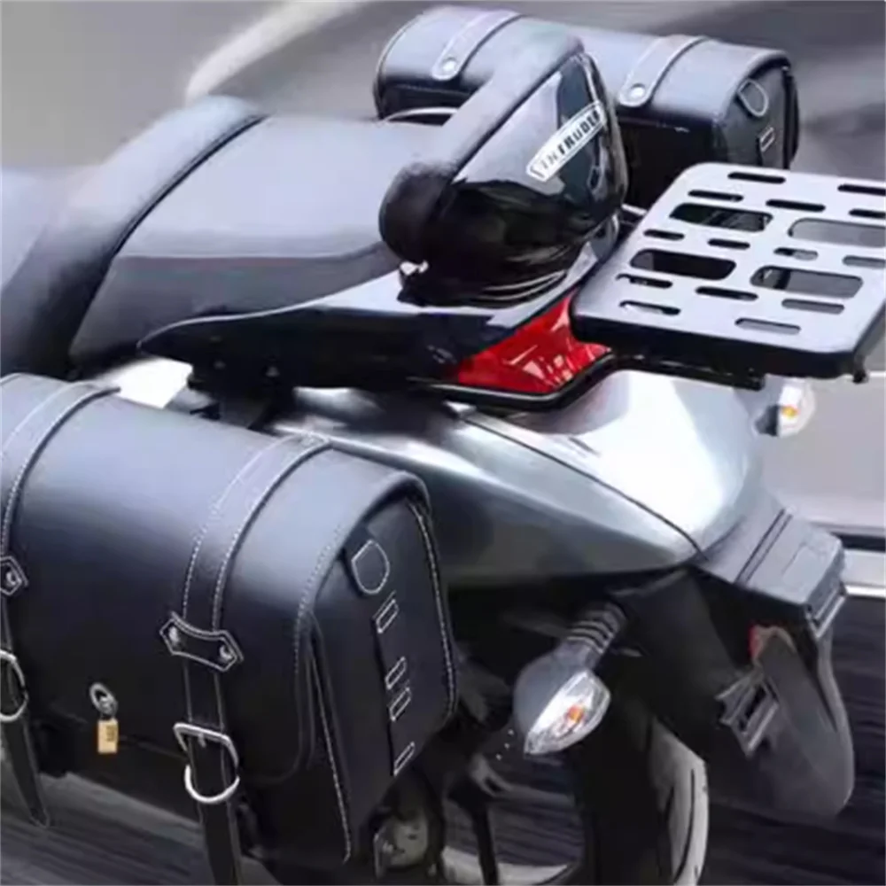 For Suzuki Introder 150/GL150 edge wrapped canvas bag Introder 155/155KR waterproof quick release side wrapped box