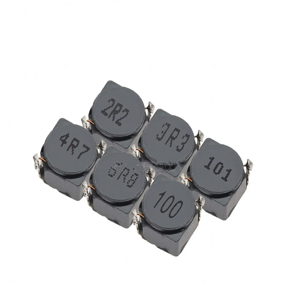 

1000pcs/lot SMD Power Inductors 6.8UH 4D28 Shielded Inductor 5*5*3mm CDRH 4D28 6R8 High Quality