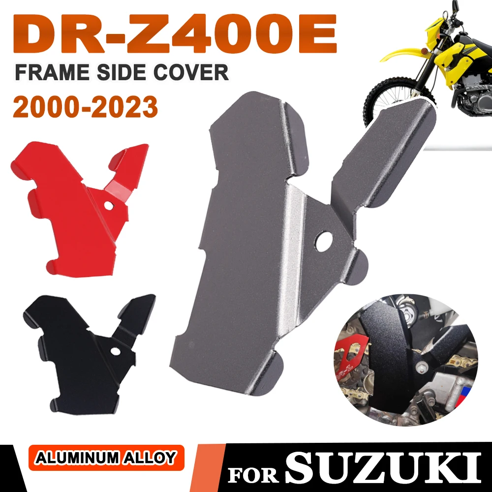 

For SUZUKI DRZ400E DRZ 400E DR-Z400E DRZ400 DRZ 400 E Motorcycle Accessories Side Frame Guard Panel Protection Cover Protector