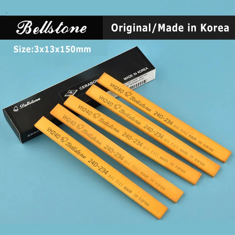 1PCS Quality Testing Bellstone Oil stone 5x13/3x13/3x6/3x3x150mm Mold Steel Polishing EDM Polishing whetstone Grit120#~3000#