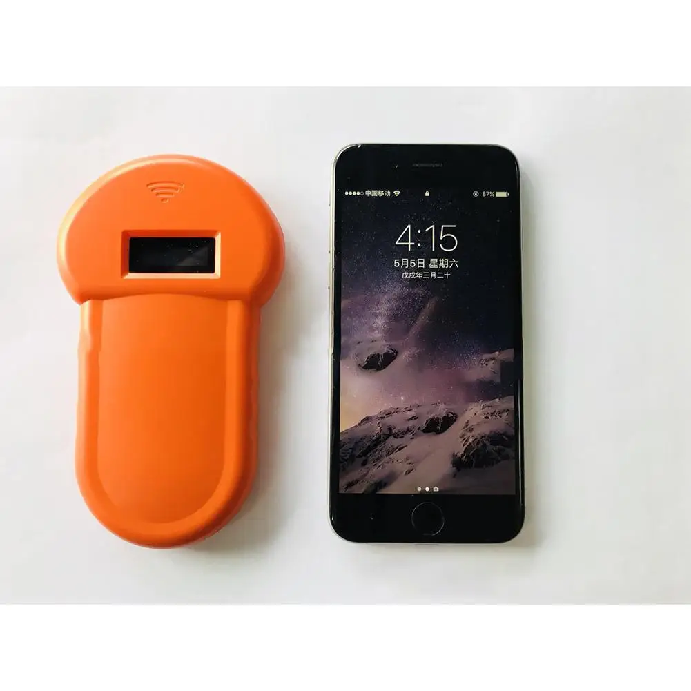 1Pc Pet ID Reader Animal Chip Digital Scanner USB Rechargeable Microchip Handheld Identification General Application for Cat Dog