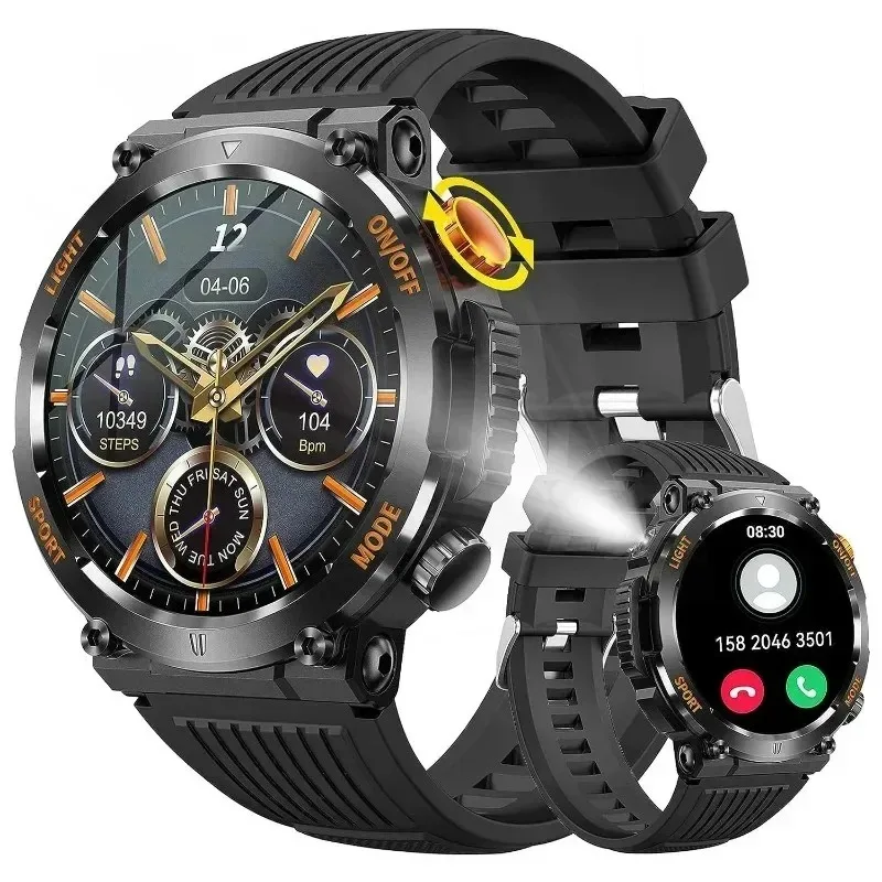 The latest smart watch sports outdoor men's waterproof smart watch Bluetooth reminder multi-function