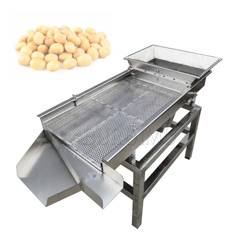 Vibrating Screen Small Industrial Stainless Linear Electromechanical Dynamic Vibration Sieve Sand Sieve Powder Sieve Machine