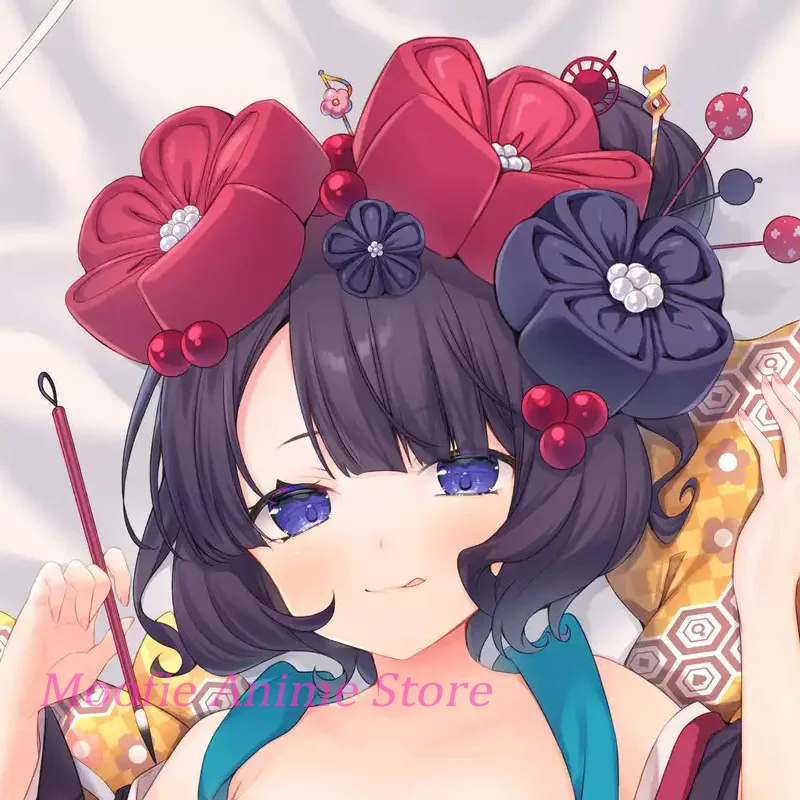 Body Pillowcase Katsushika Hokusai Fate Anime Dakimakura Life-Size Double-Sided Print 2WAY Pillow Cover
