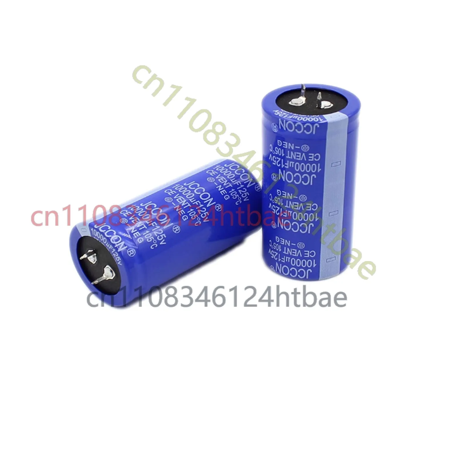 

For JCCON 10000uF 125V Aluminum Electrolytic Capacitor, 2PCS Blue Shell 35x70mm High Capacity Power Amplifier Filter Capacitor