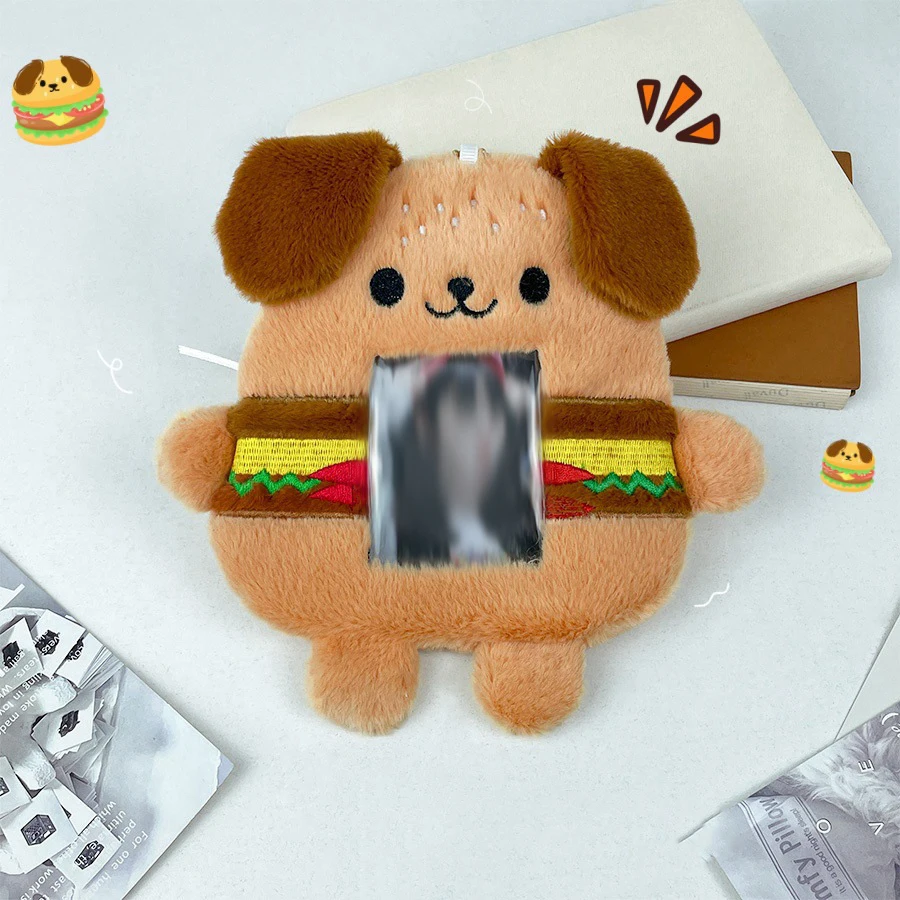 1pcs Plush Photocard Holder, Soft Plush Photocard Holder Cover Protective Case Card Sleeve