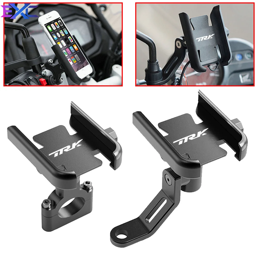 

For BENELLI TRK 502 X TRK251 TRK502 TRK502X Motorcycle Aluminum Bicycle Mobile Phone Holder Handlebar GPS Stand Bracket