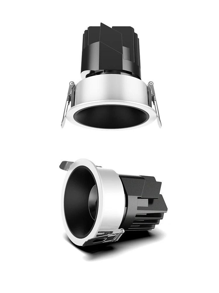 Hot Selling Led Downlight Recessed Ceiling Lamp COB Spotlight Light 7W10W12W AC110V 220V Home Office Store Ra≥92 angle 24