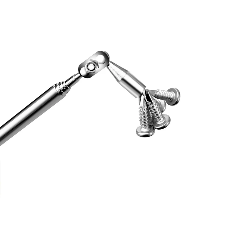 Flexible Neck Sweeper Retrieval Tool Telescoping Design 1.5lb Capacity C7AC