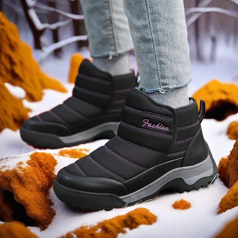 

Hightop Black Elegant Ankle Boots For Women Original Brand Women's Shoes High Ladies Sneakers Sport Sapateni Tenia Original