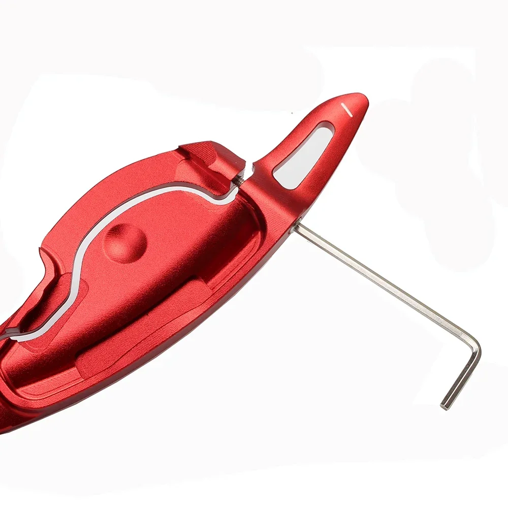 عجلة القيادة DSG التحول مجداف موسع شيفتر ملصق لشركة هيونداي سانتافي TM باليسيد LX2 2018-2021 اكسسوارات السيارات #4